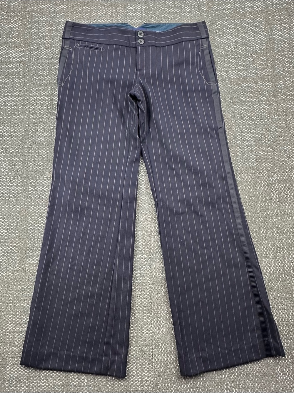 American Eagle Pinstripe Wide-Leg Trousers  - Women’s